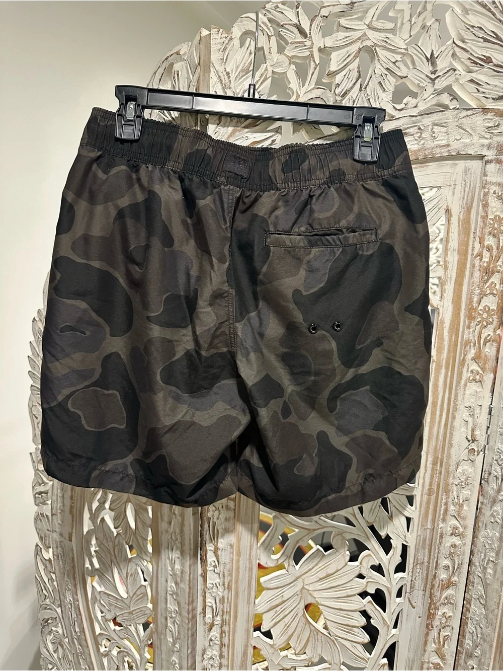 G-Star Camouflage Swim Trunks - Black & Olive